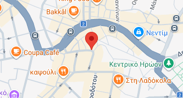 Location of business on map