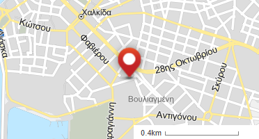 Location of business on map