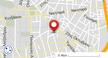 Location of business on map