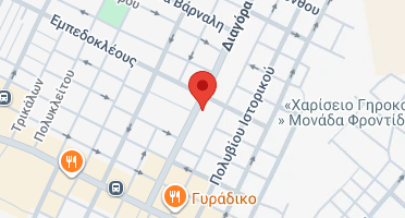 Location of business on map