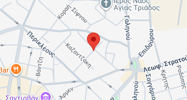 Location of business on map