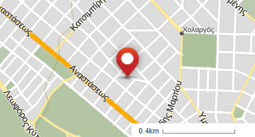 Location of business on map