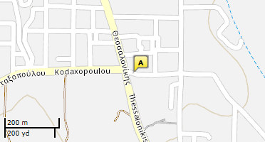Location of business on map