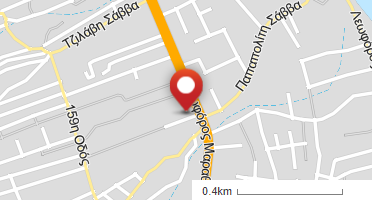 Location of business on map