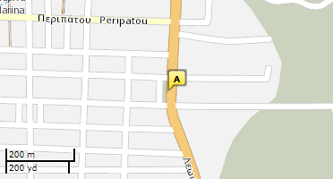 Location of business on map