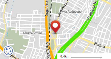 Location of business on map