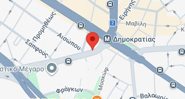 Location of business on map