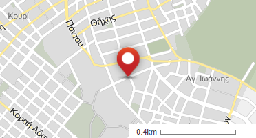 Location of business on map