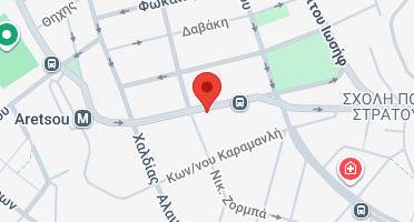 Location of business on map