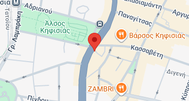 Location of business on map