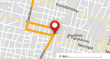 Χάρτης και σημείο της επιχείρησης