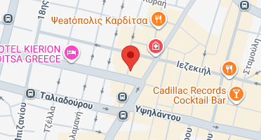 Location of business on map
