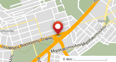 Location of business on map