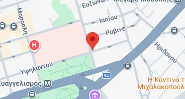 Location of business on map