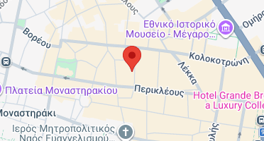 Location of business on map