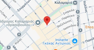 Location of business on map
