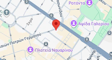 Location of business on map