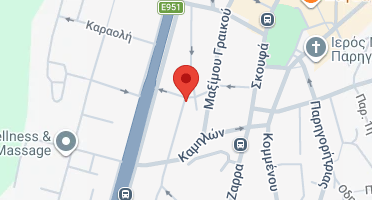 Location of business on map