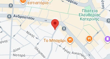 Location of business on map