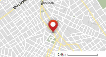 Location of business on map