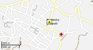 Χάρτης και σημείο της επιχείρησης