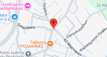 Location of business on map