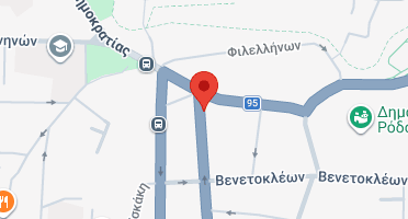 Location of business on map