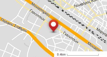 Location of business on map