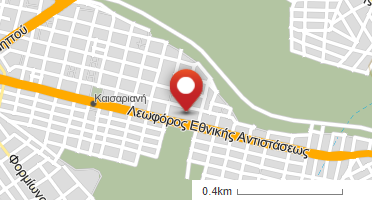 Location of business on map