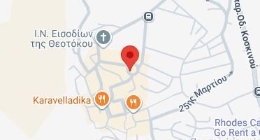 Location of business on map