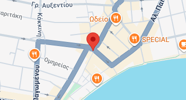 Location of business on map
