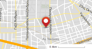 Location of business on map