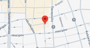 Location of business on map