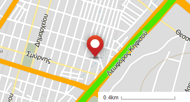 Location of business on map