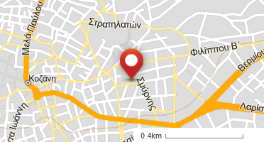Χάρτης και σημείο της επιχείρησης