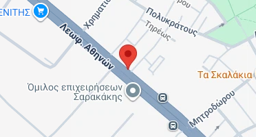 Location of business on map