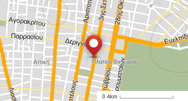 Location of business on map