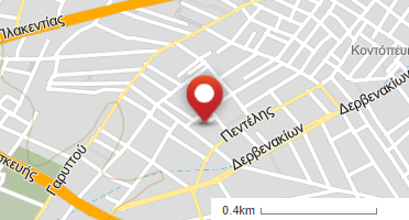 Location of business on map