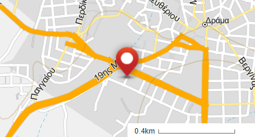 Location of business on map