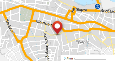 Χάρτης και σημείο της επιχείρησης