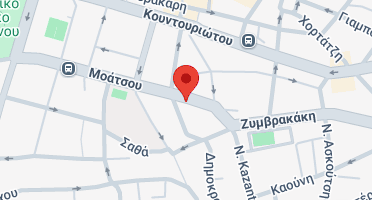 Location of business on map