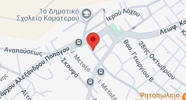 Χάρτης και σημείο της επιχείρησης