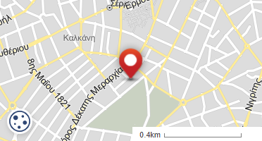 Location of business on map