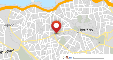 Location of business on map