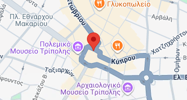 Location of business on map
