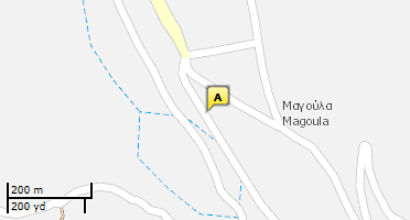 Location of business on map