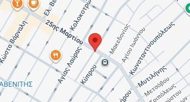 Location of business on map