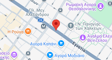 Location of business on map