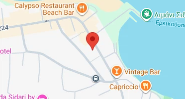 Location of business on map