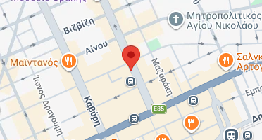 Location of business on map